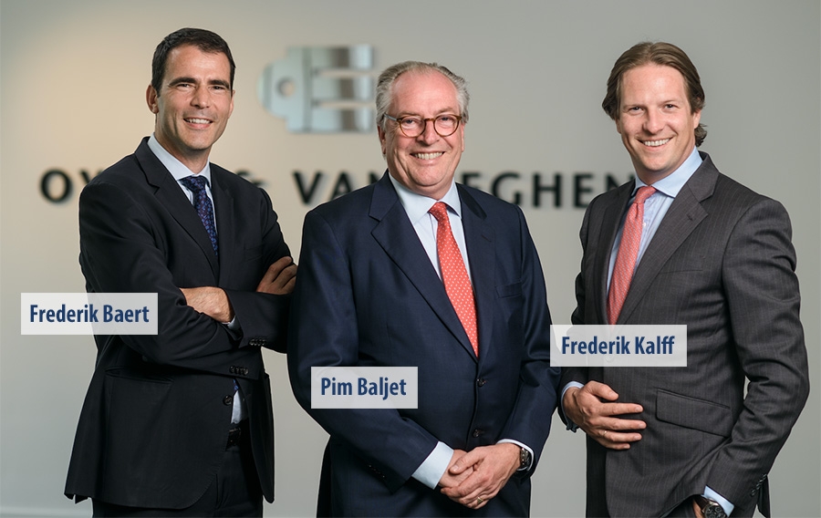 Frederik Baert, Pim Baljet en Frederik Kalff