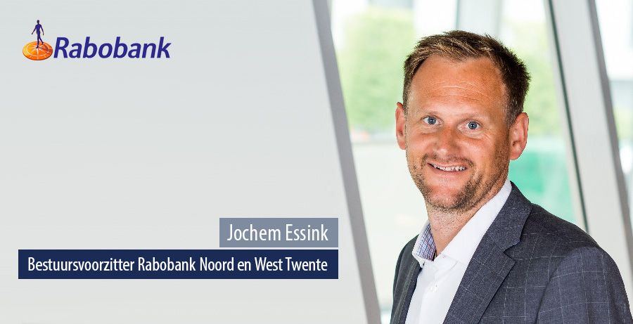 Jochem Essink bestuursvoorzitter Rabobank Noordt en West Twente