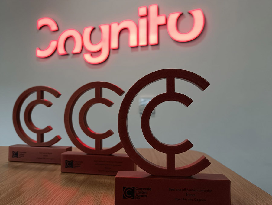 Cognito verlaat Corporate Content Awards met drie keer goud