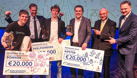 Rabobank feliciteert winnaars Duurzame Innovatieprijs