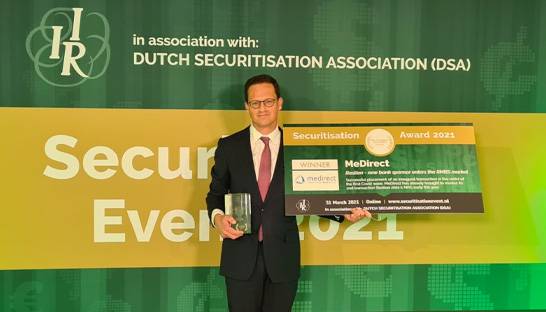 Securitisation event: winnaar award 2021