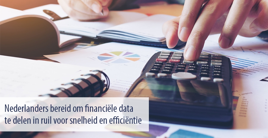 Nederlanders bereid om financiële data te delen in ruil voor snelheid en efficiëntie