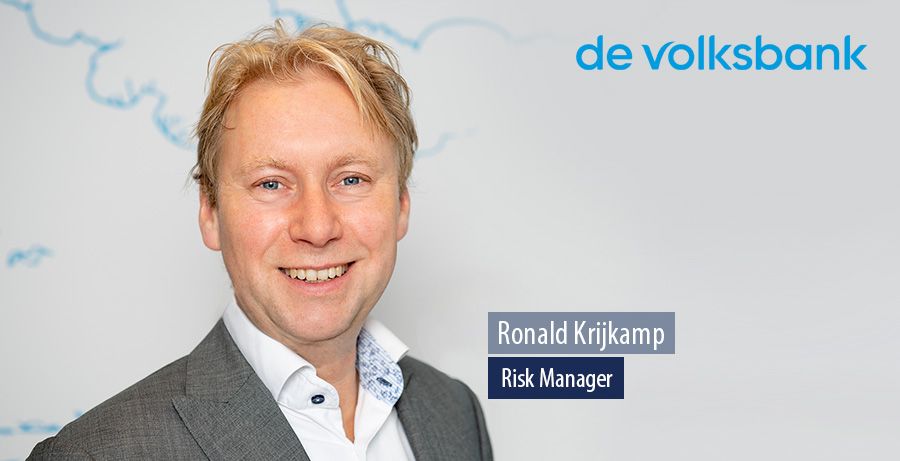 Ronald Krijkamp, Risk Manager bij de Volksbank
