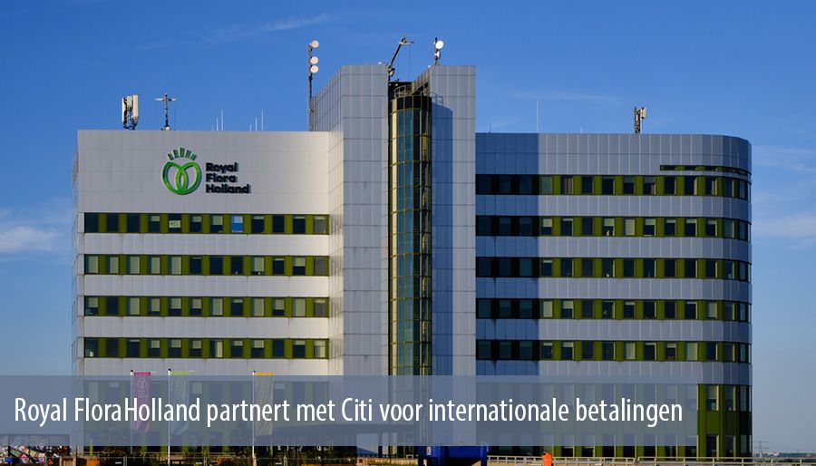 Royal FloraHolland partnert met Citi voor internationale betalingen