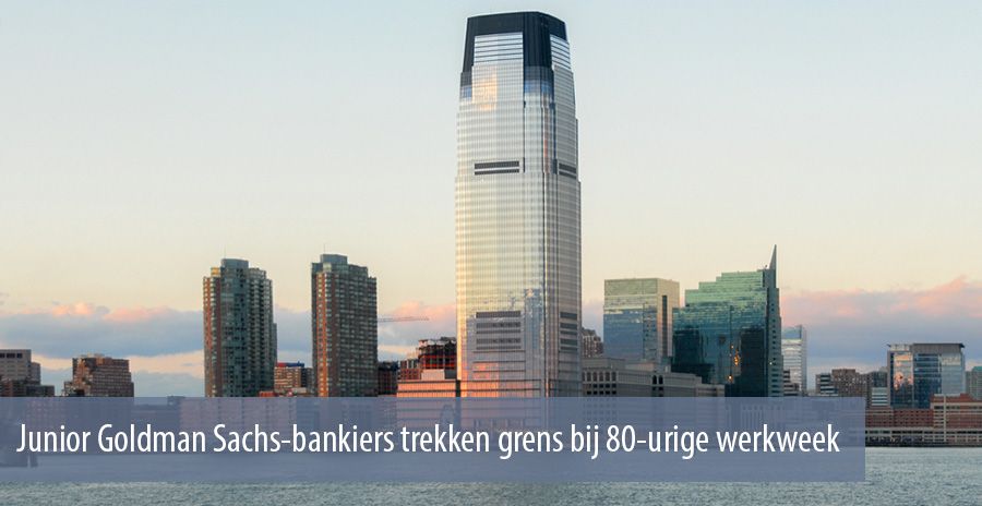 Junior Goldman Sachs-bankiers trekken grens bij 80-urige werkweek