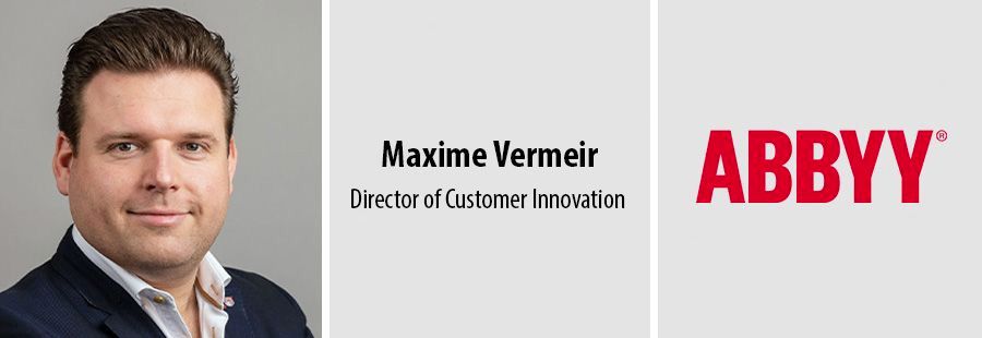 Maxime Vermeir, Director of Customer Innovation, Abbyy