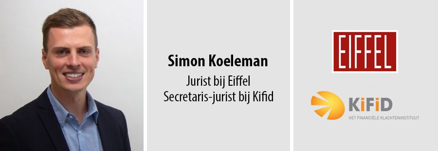 Simon Koeleman, Jurist bij Eiffel