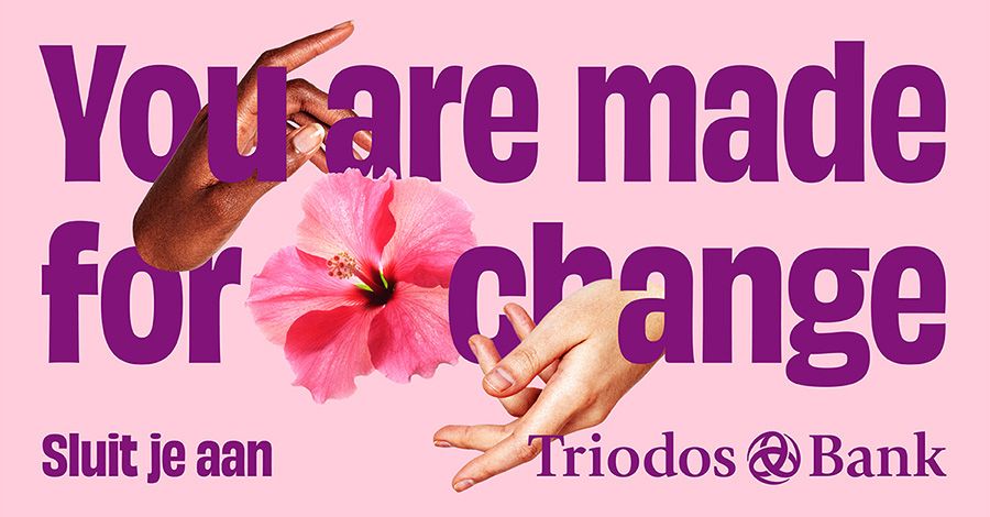 Triodos start campagne ‘Made for Change’