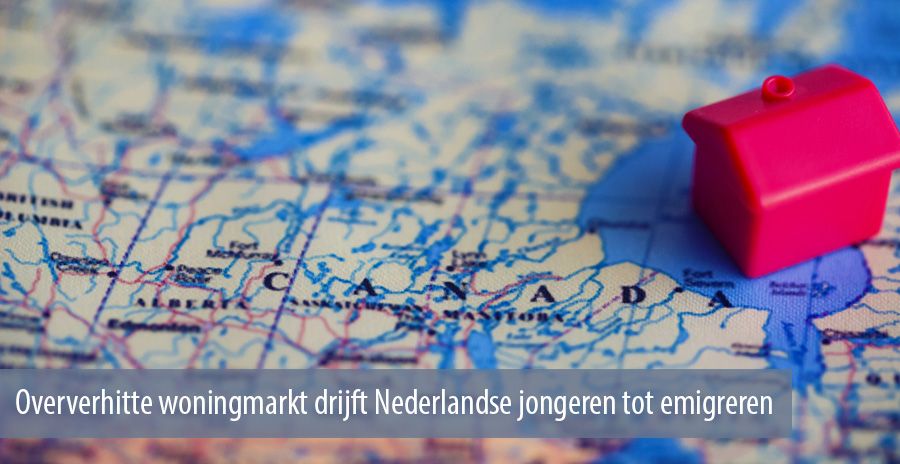 Oververhitte woningmarkt drijft Nederlandse jongeren tot emigreren