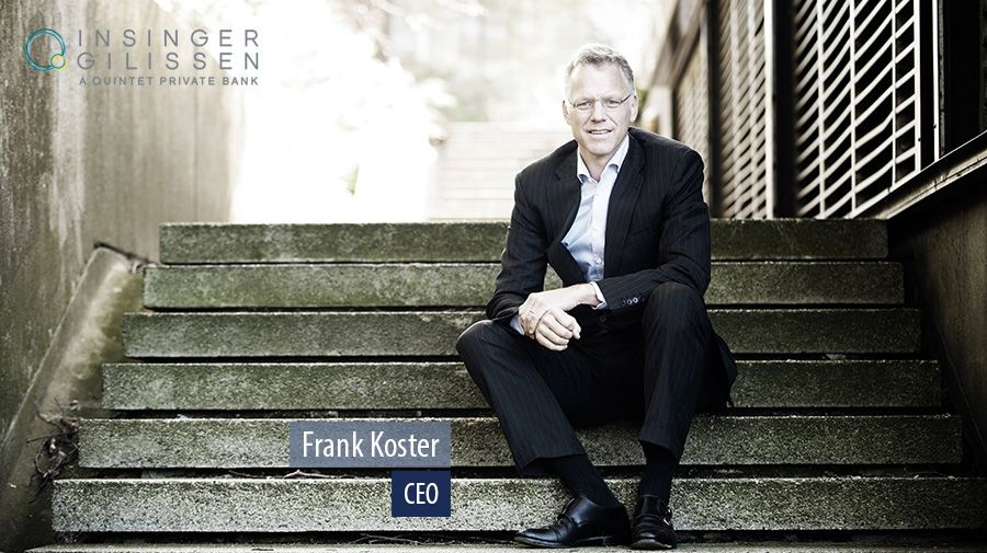 Frank Koster, CEO, Insinger Gilissen