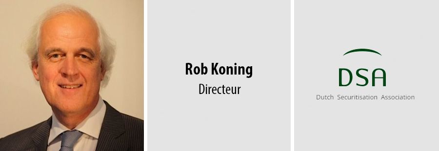 Rob Koning, directeur van de Dutch Securitisation Association (DSA)