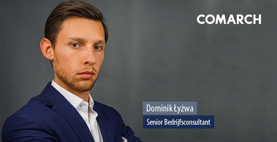 Dominik Lyzwa, senior bedrijfsconsultant bij Comarch