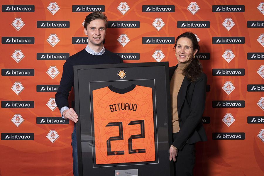 KNVB rondt sponsorstrategie af met partnership Bitvavo
