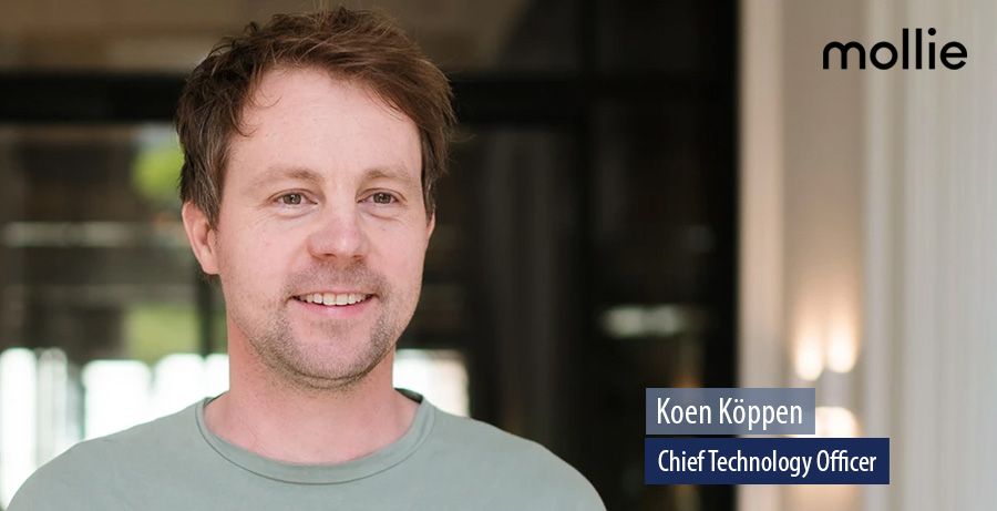 Koen Köppen is de nieuwe Chief Technology Officer van Mollie