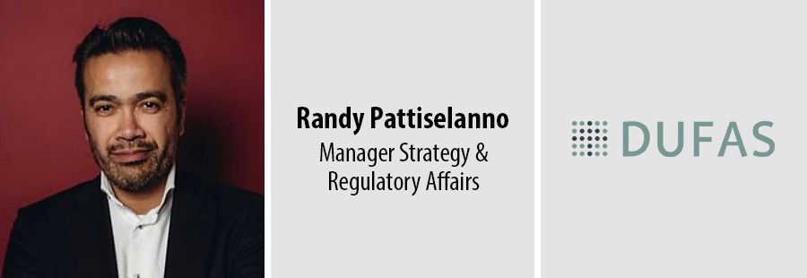 Randy Pattiselanno is manager strategy & regulatory affairs bij DUFAS