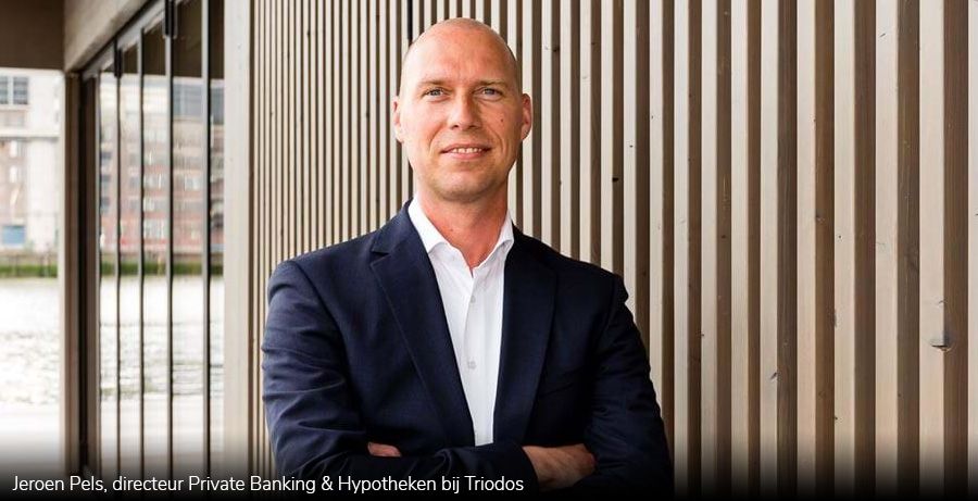 Jeroen Pels, directeur Private Banking & Hypotheken bij Triodos