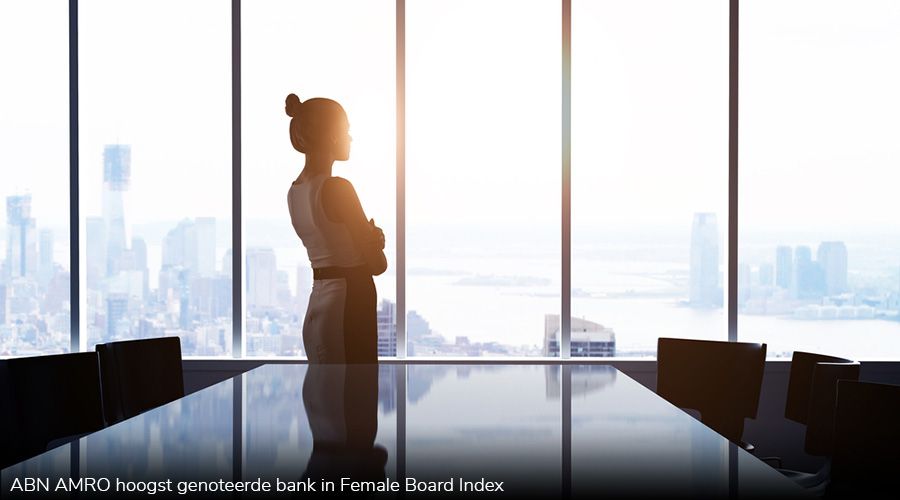 ABN AMRO hoogst genoteerde bank in Female Board Index