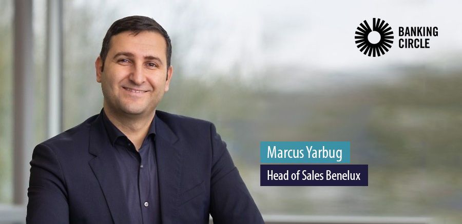 Marcus Yarbug, Head of Sales Benelux bij Banking Circle