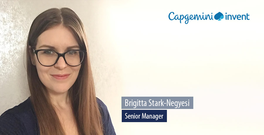 Brigitta Stark-Negyesi, Senior Manager, Capgemini Invent
