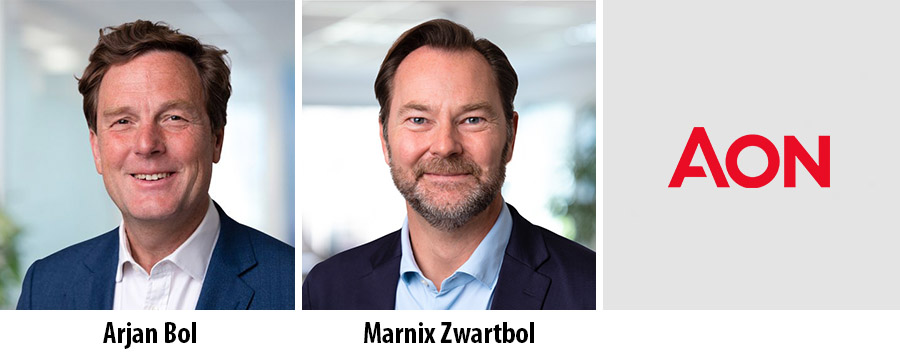 AON Nederland voegt Arjan Bol (CCO) en Marnix Zwartbol (CTO) toe aan directieteam 
