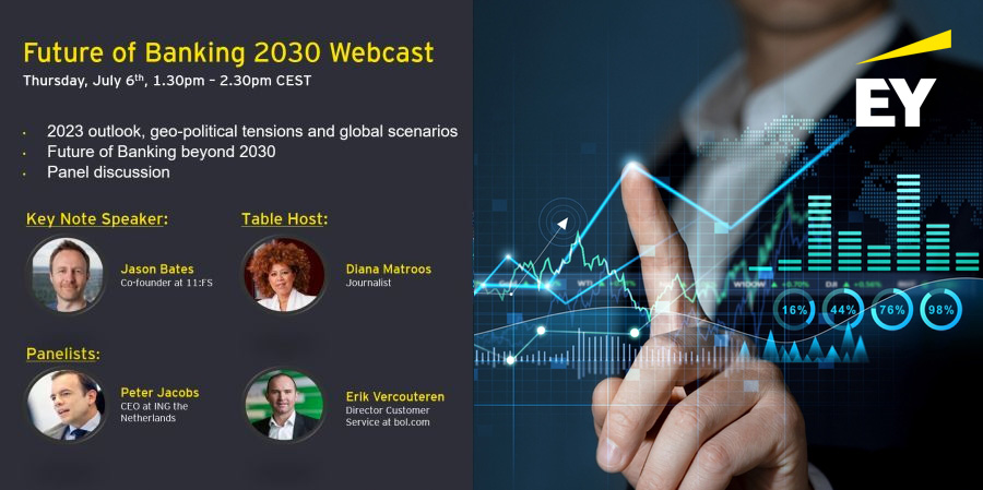 EY organiseert webinar ‘Future of Banking 2030’