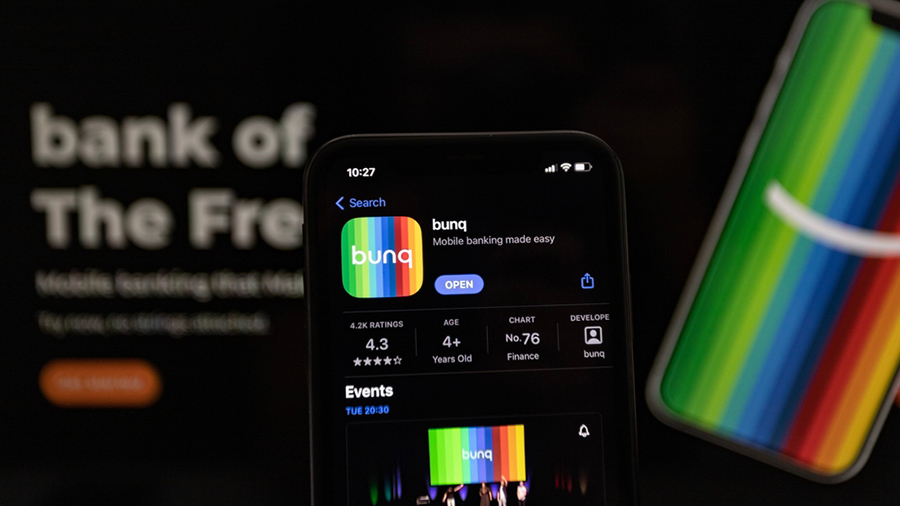 Bunq verdubbelt gebruikerstegoeden in vier maanden tijd