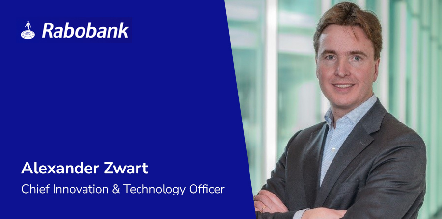 Alexander Zwart, Chief Innovation & Technology Officer, Rabobank