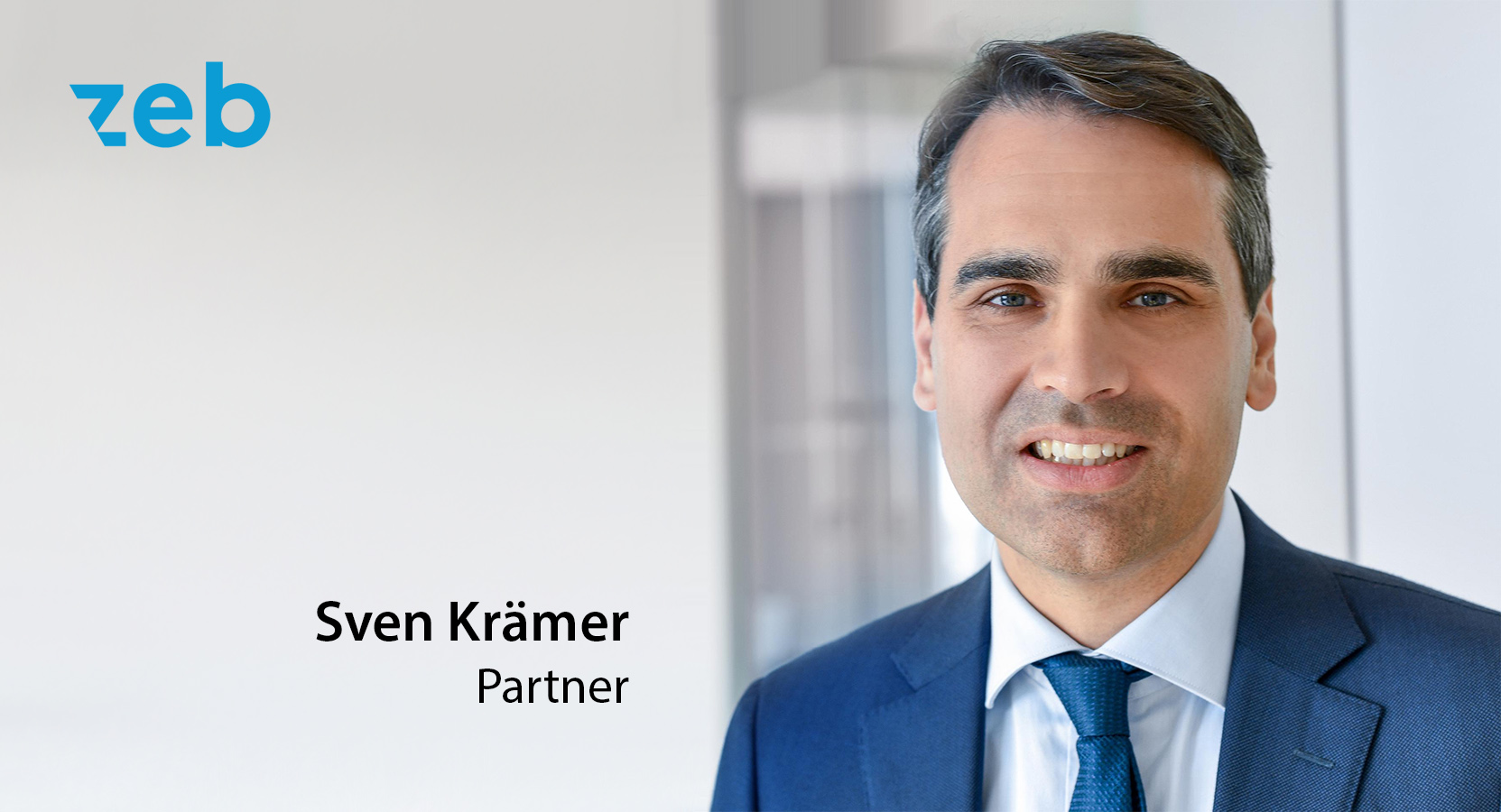 Sven Krämer, Partner, zeb