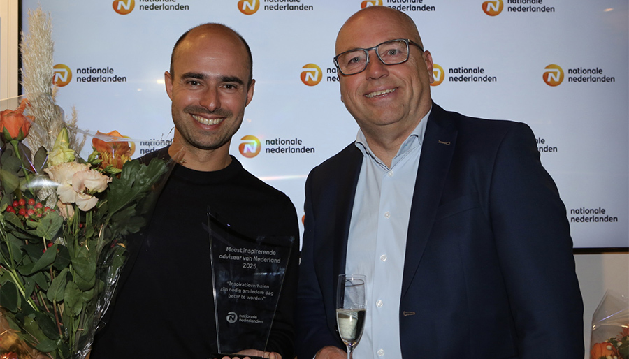 Thomas de Leeuw verkozen tot Meest inspirerende adviseur van 2025