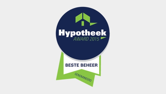 Hypotheek Award nominaties: RegioBank, Obvion en BLG