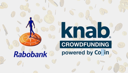 Rabobank en Knab starten crowdfunding samenwerking