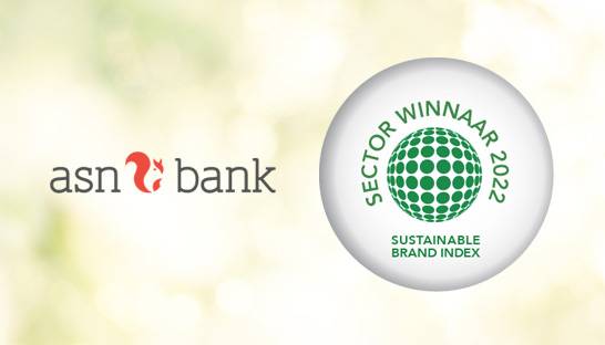 ASN Bank (wederom) verkozen tot duurzaamste bank van Nederland
