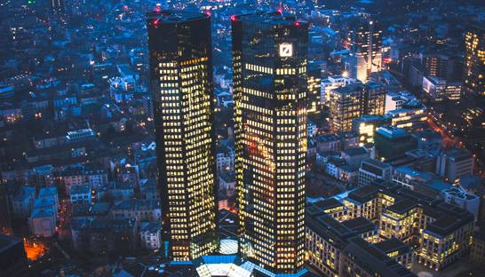 Deutsche Bank gaat energieverbruik actief terugdringen