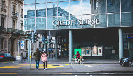 Ook Credit Suisse op rand van afgrond