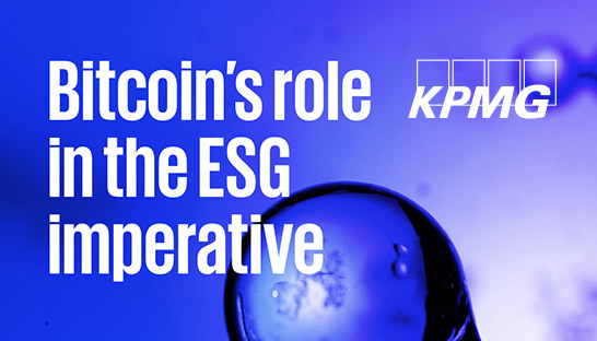 KPMG lovend over ESG-voordelen bitcoin
