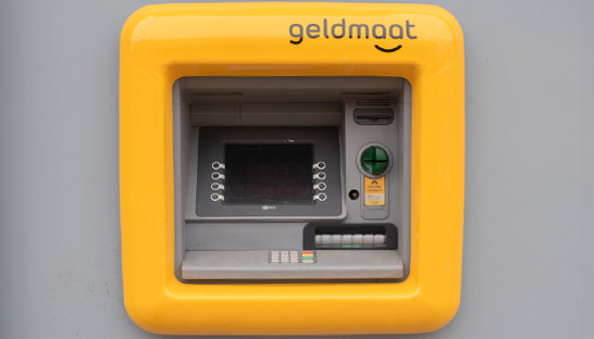 Geldmaat-automaten wederom te vaak stuk, mede door paperclips 