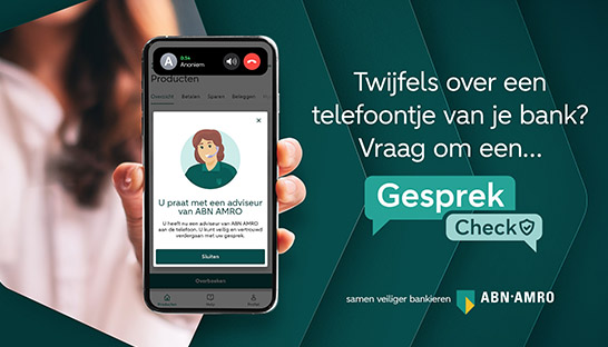 ABN AMRO lanceert Gesprek Check