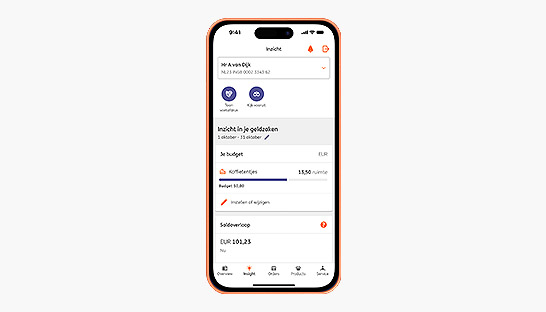 ING voegt budget-optie toe aan mobiele app