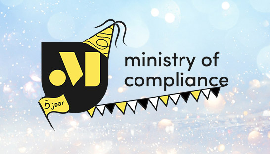 Opleidingsinstituut The Ministry of Compliance viert vijfjarig bestaan