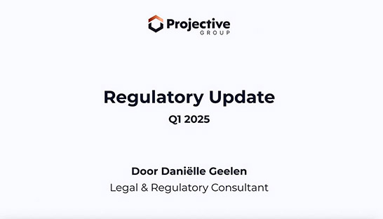 Projective Group presenteert eerste Regulatory Update voor 2025