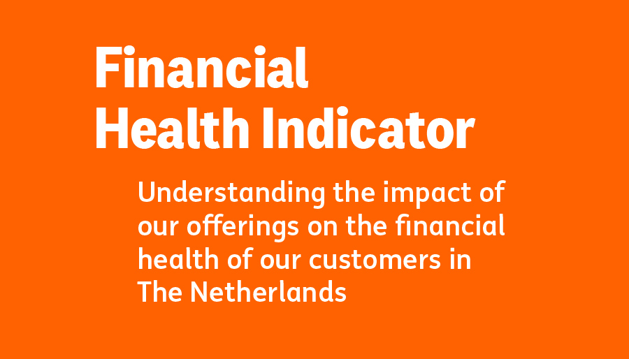 ING maakt financiële gezondheid inzichtelijk met nieuwe meetmethode
