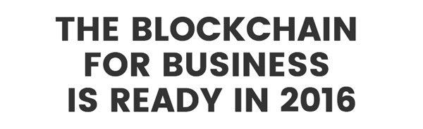 The Blockchain for business